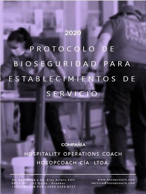 cover image of Protocolo de Bioseguridad para establecimientos de servicio